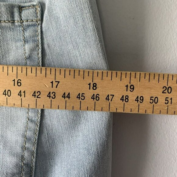 ava viv high rise skinny jeans 16 Light Wash - Picture 8 of 11